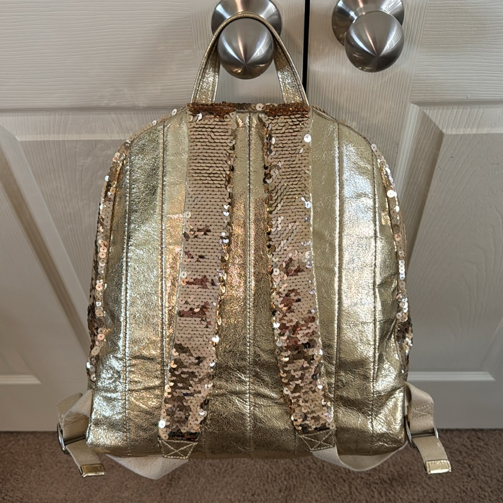Coach Sequin Poppy Spotlight Backpack - Picture 8 of 10